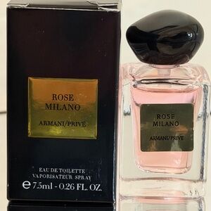 Giorgio Armani Privé Rose Milano EDT Spray 7.5ml Travel NIB